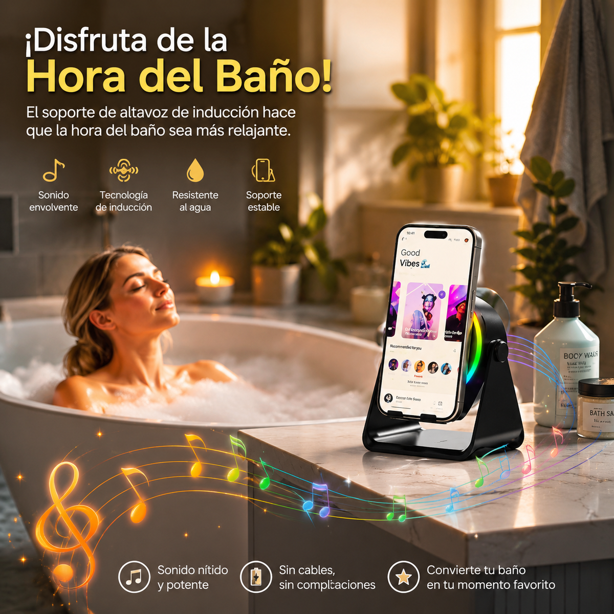 NUEVO PARLANTE PORTATIL PARA SMARTPHONE