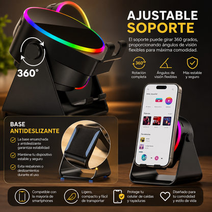NUEVO PARLANTE PORTATIL PARA SMARTPHONE