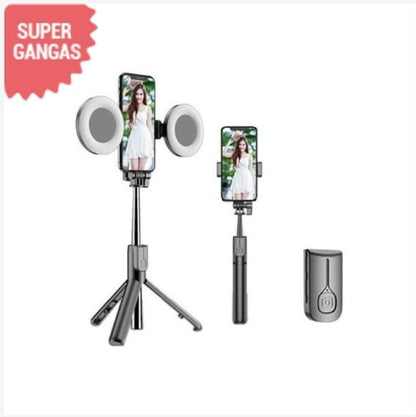 ❗✅Selfie Tripode  con dos Aros Luz 💥