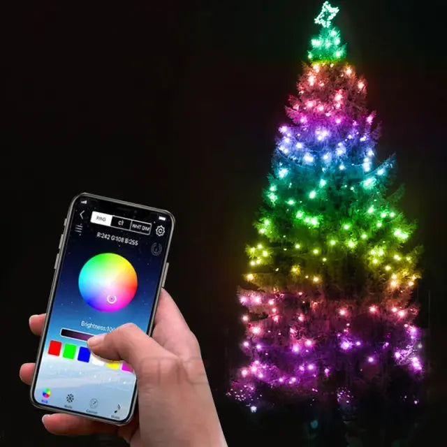 🎄💥🎄LUCES LED INTELIGENTES RGB CON CONTROL REMOTO💥✅