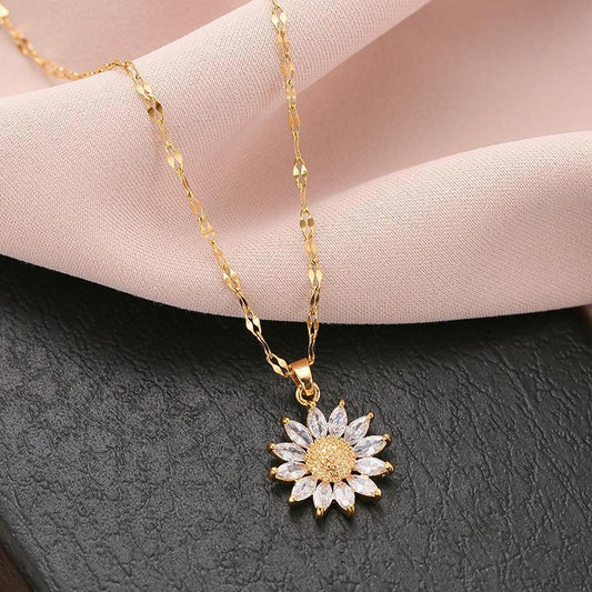 Collar girasol