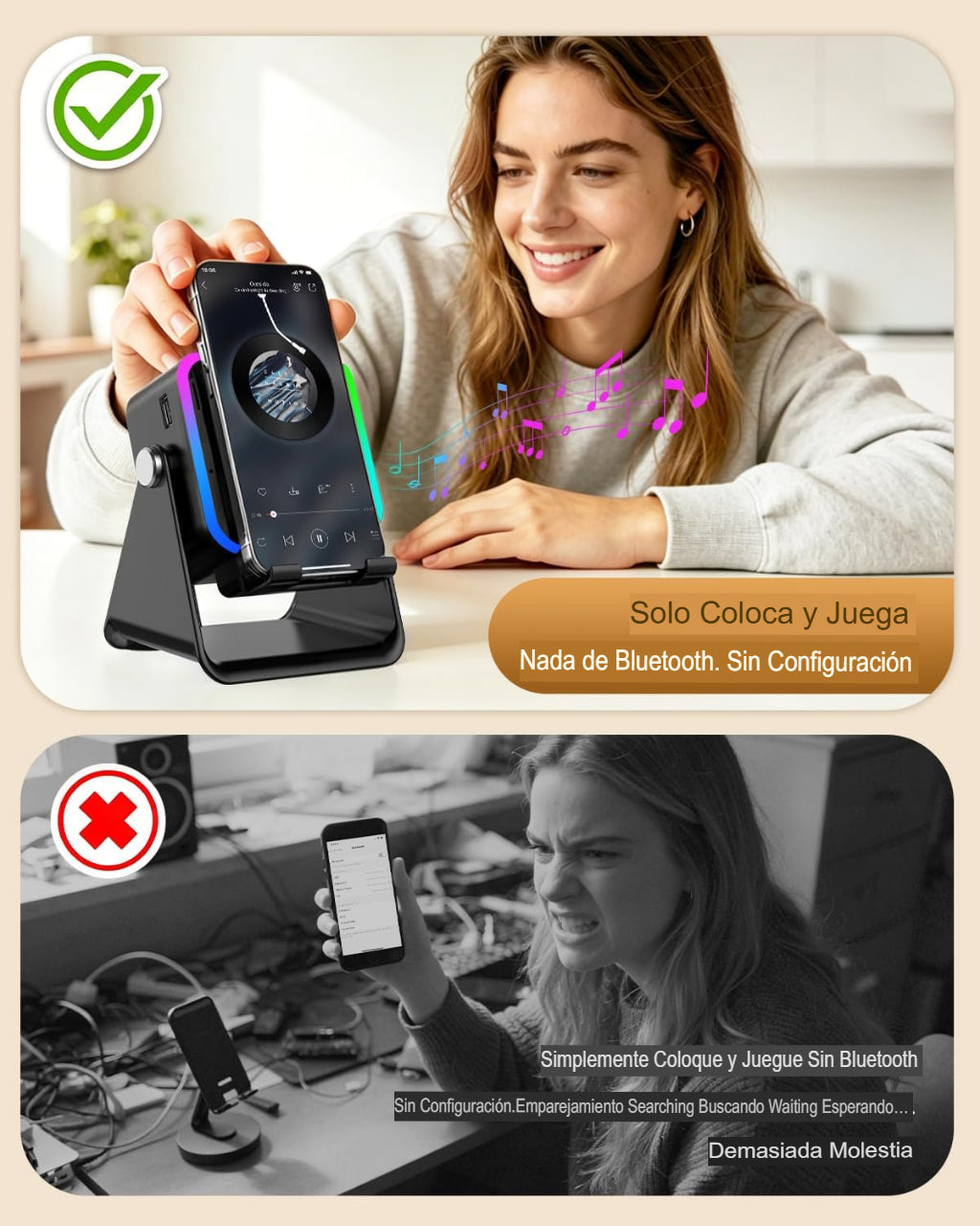 NUEVO PARLANTE PORTATIL PARA SMARTPHONE 5 en 1