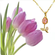 Collar tulipan