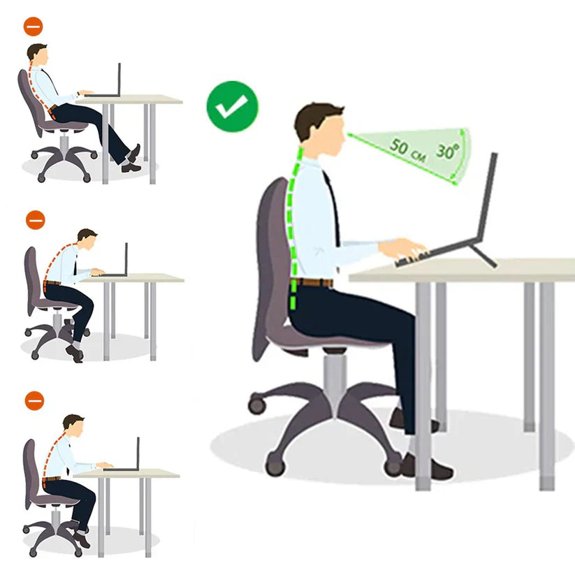 MÁS VENDIDO | ÚLTIMAS UNIDADES  Soporte Plegable de Aluminio para Laptop Antideslizante Ajustable